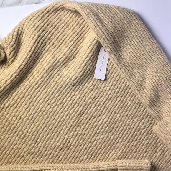 ANTHROPOLOGY Pilcro Luna Pointelle Ivory Knit Sweater - Picture 5 of 15